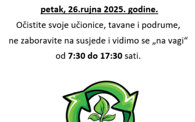 AKCIJA SAKUPLJANJA STAROG PAPIRA I BATERIJA