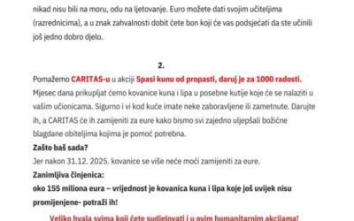 Humanitarne akcije Kumičić volontera