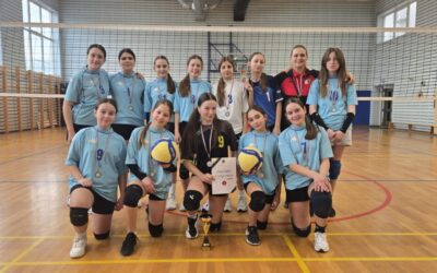 Prvo mjesto iz odbojke za učenice 5. i 6. razreda!