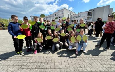 Naši trećaši gradili „Drvo budućnosti“ Velike Gorice