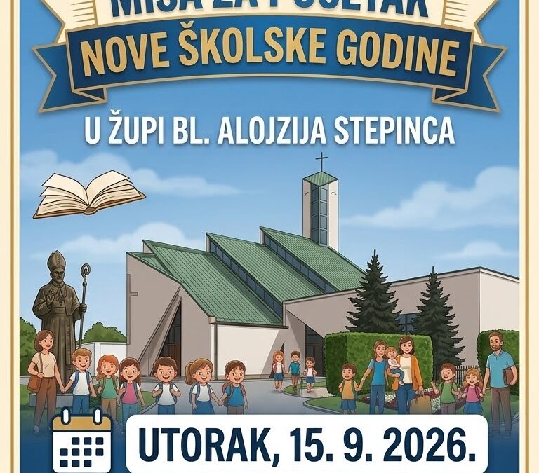 Misa za početak školske godine